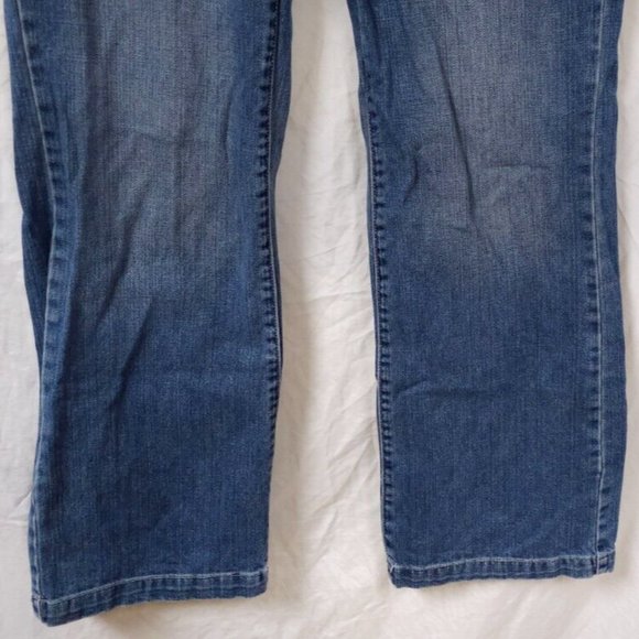 Cruel Girl Utility Fit Womens 13R Medium Wash Mid Rise Bootcut Denim Jeans 36X32 - Picture 3 of 14